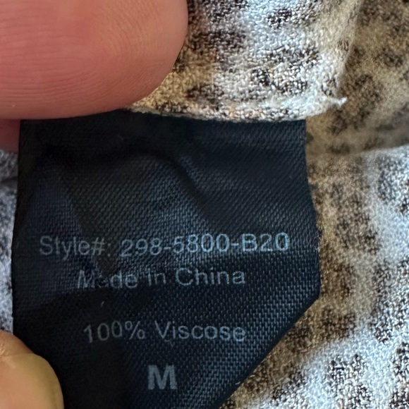 Jenni Kayne Leopard Tee Dress M - Picture 7 of 7